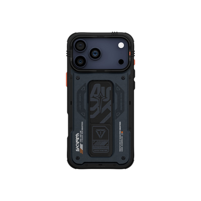 Skinarma Aegis Mag-Charge Grip-Stand Case for iPhone 17 Pro Max - Navy #color_navy