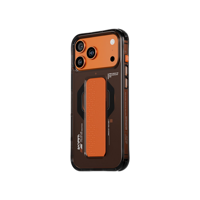 Skinarma Haxa Mag-Charge Grip-Stand Case for iPhone 17 Pro Max - Black #color_black