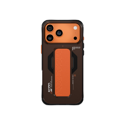 Skinarma Haxa Mag-Charge Grip-Stand Case for iPhone 17 Pro Max - Black #color_black