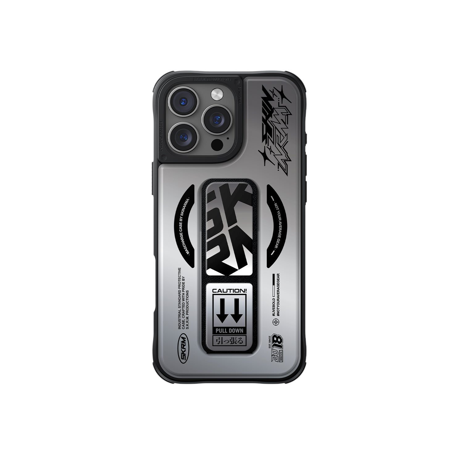 Skinarma KIRA KOBAI Mag-Charge Case with Grip-Stand for iPhone 16 Pro