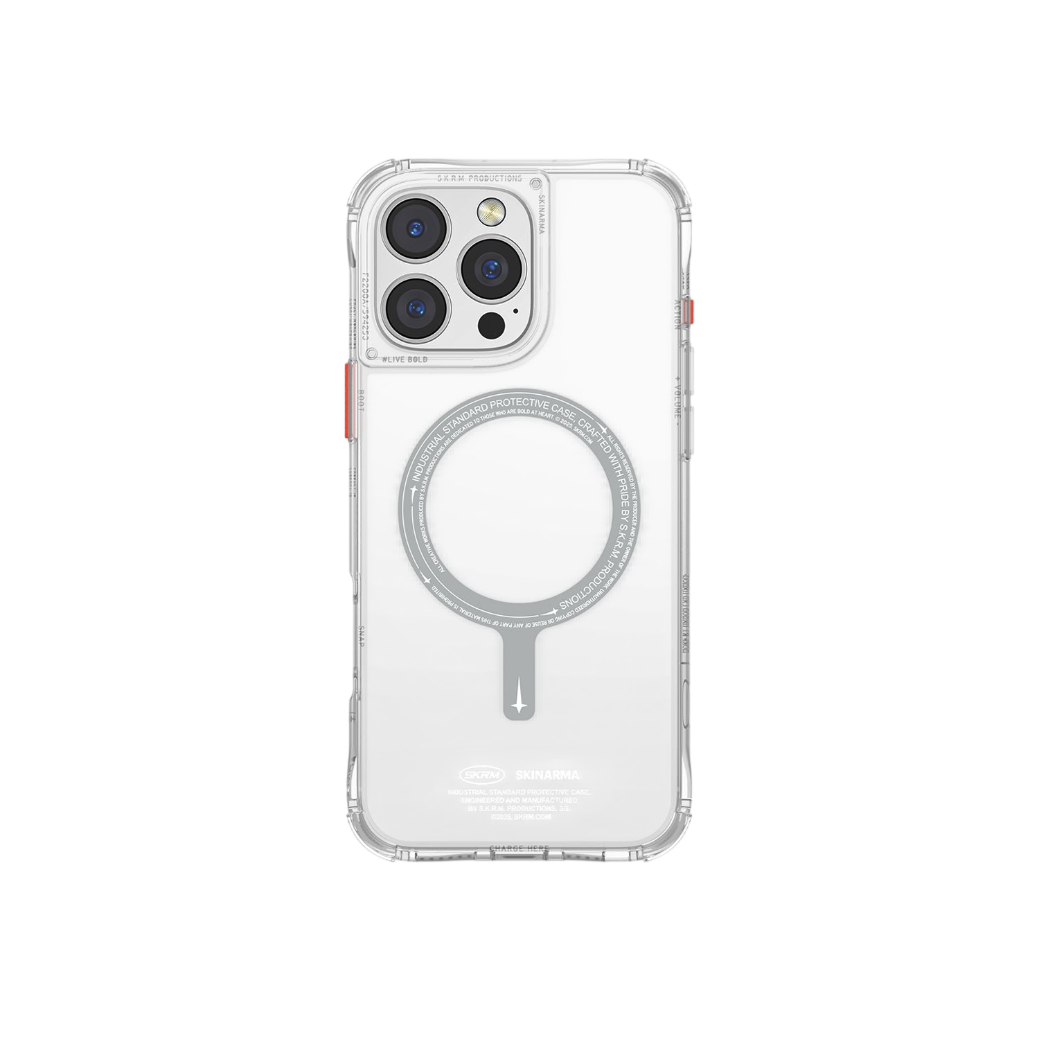 علبة شحن مغناطيسية Skinarma SAIDO لجهاز iPhone 16 Pro MAX