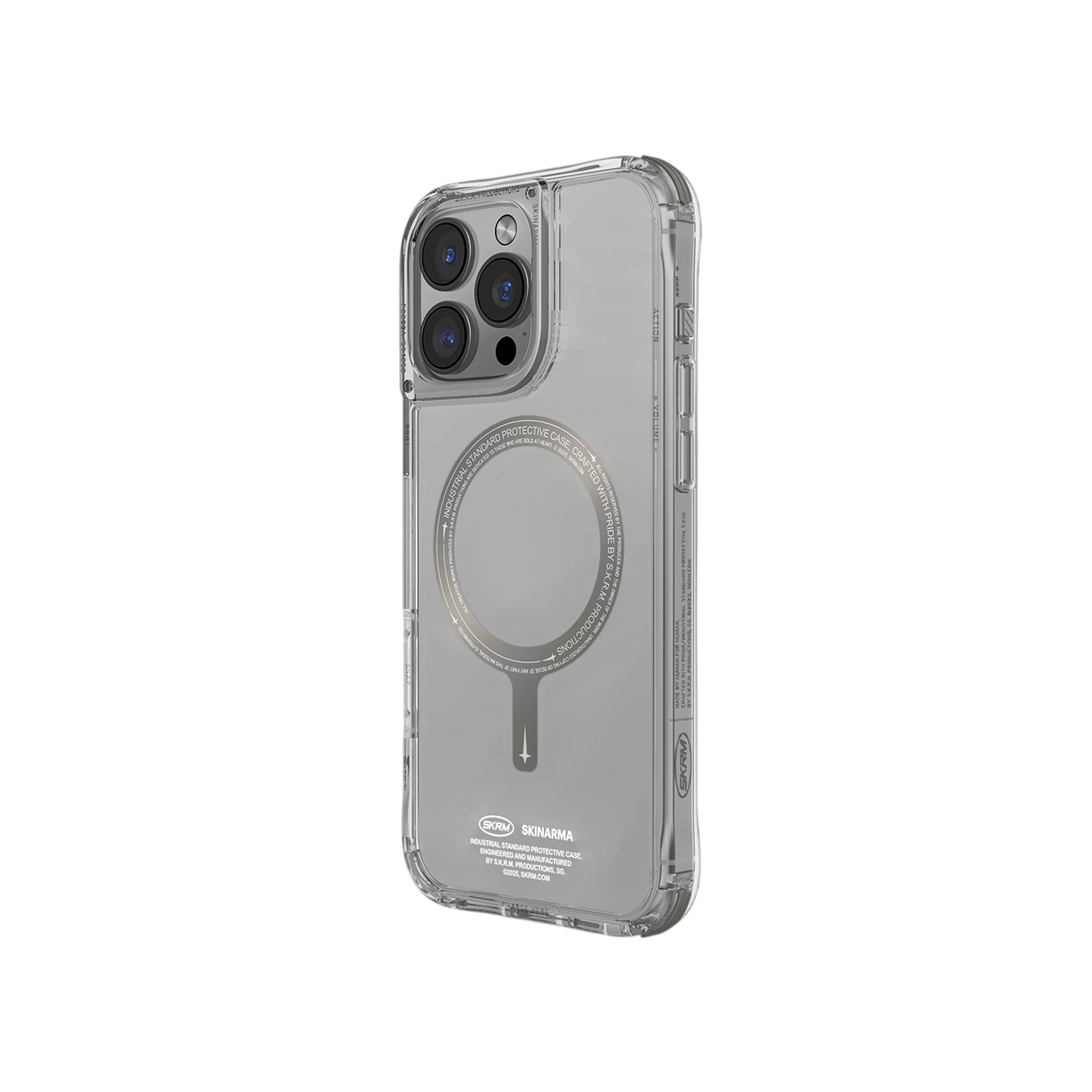 غلاف شحن مغناطيسي سايدو برايم من سكينارما لهاتف آيفون 16 برو