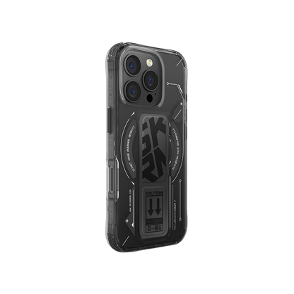 غلاف Skinarma HELIO Mag-Charge مع حامل Grip-Stand لهاتف iPhone 16 Pro