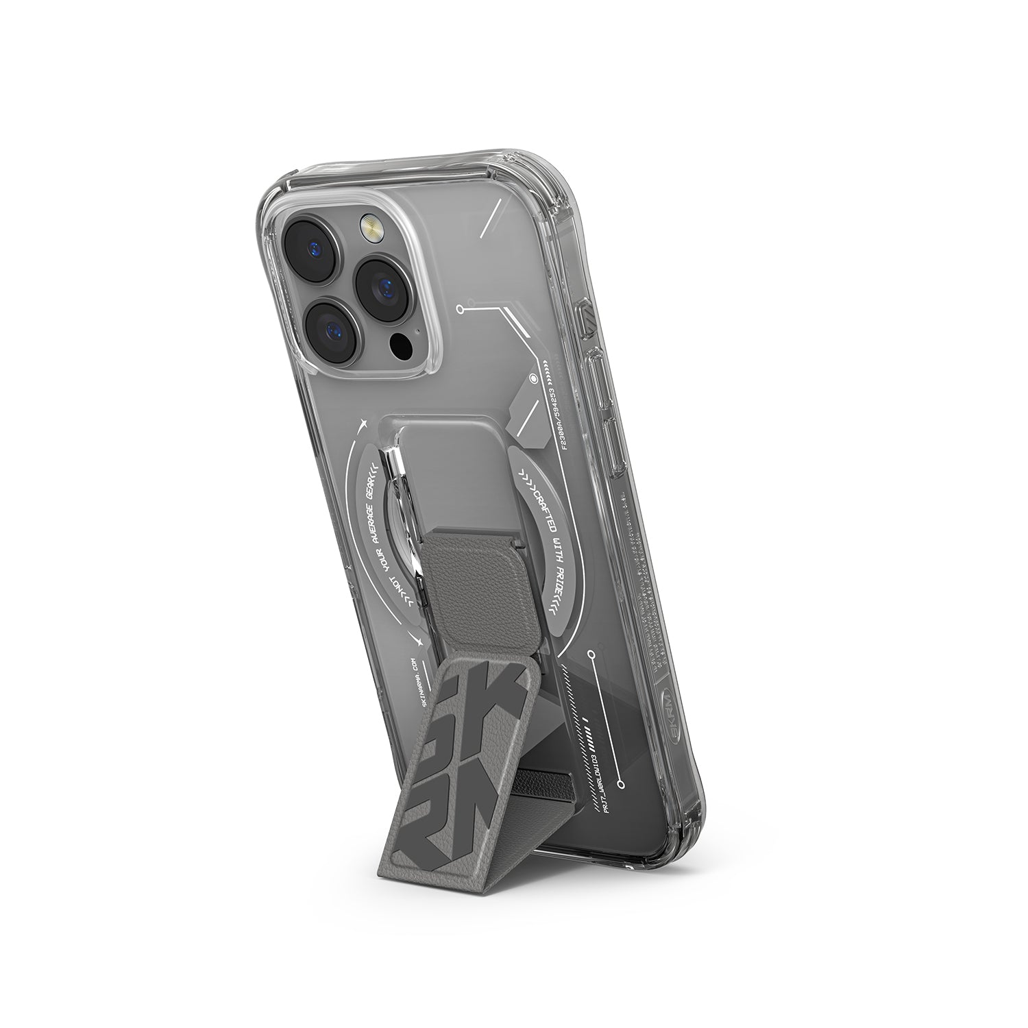 Skinarma HELIO Mag-Charge Case with Grip-Stand for iPhone 16 Pro