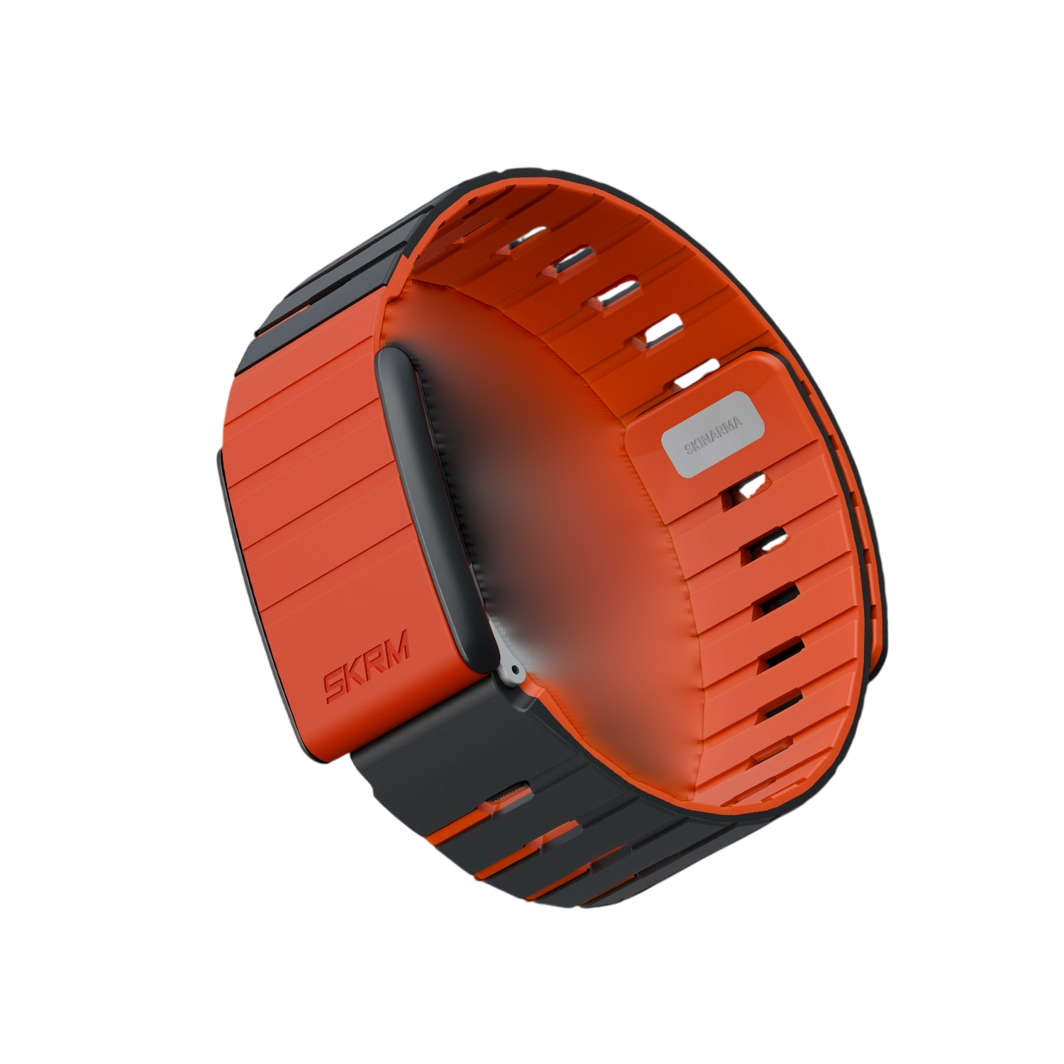 Skinarma GEMINI Strap for Whoop 5 MG Series - BLACKORANGE #color_blackorange