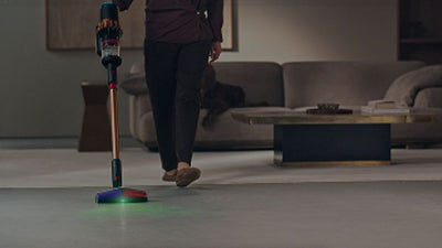 Dyson V16 Piston Animal Submarine – in action with All Floor Cones Sense cleaner head