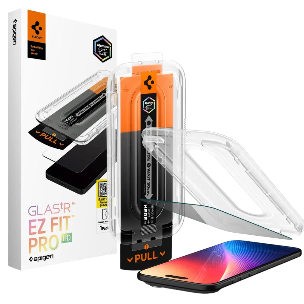 Spigen Privacy Screen Protector Glas.tR EZ Fit Pro HD for iPhone Air (1-pack)