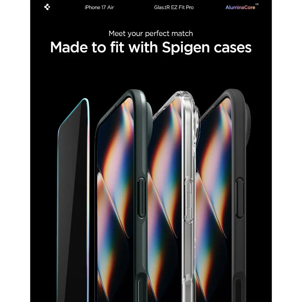 Spigen Privacy Screen Protector Glas.tR EZ Fit Pro HD for iPhone Air (1-pack)