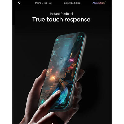 Spigen iPhone 17 Pro Max Screen Protector EZ Fit Pro HD [1 Pack]