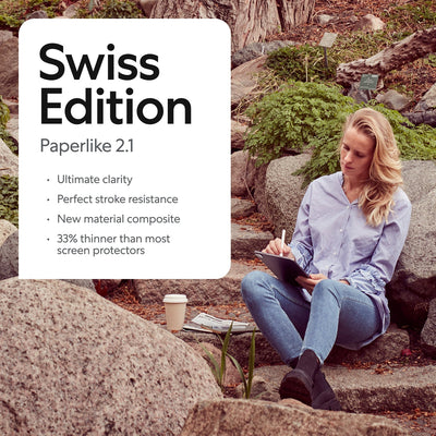 واقي شاشة شبيه بالورق (عبوة 2) لجهاز آيباد