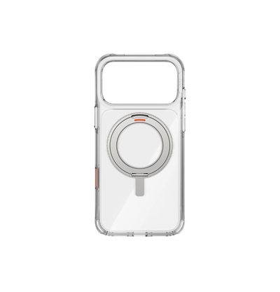 Uniq Swivix Hybrid Clear Case with 360° Rotating Kickstand for iPhone 17 Pro Max