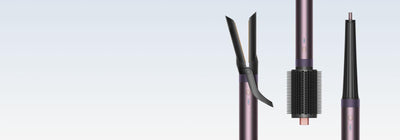 Dyson Airwrap Co-anda2x HS09 Jasper Plum - attachments close-up #color_jasper-plum