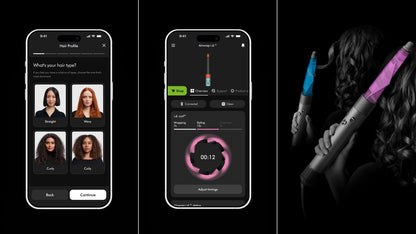 دايسون إير وراップ I.D. HS08 متعدد الاستخدامات ومجفف للشعر المستقيم والمجعد - النسخة الدولية