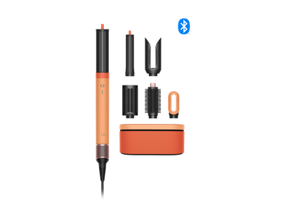 Dyson Airwrap Co-anda2x Straight+Wavy HS09 - Ceramic Apricot/Topaz full set with presentation case #color_ceramic-apricot-topaz