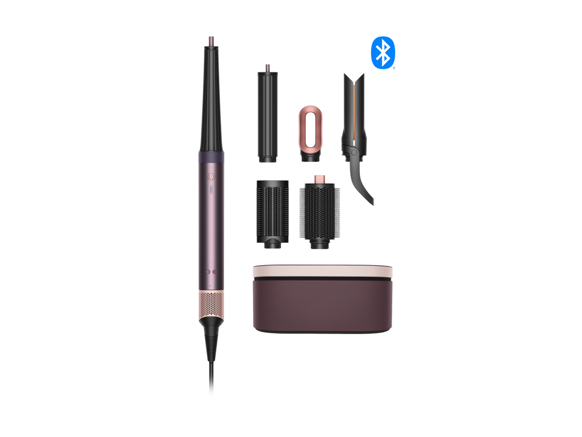 Dyson Airwrap Co-anda2x Straight+Wavy HS09 - Jasper Plum 2026 Set with Air straightener 2x and presentation case #color_jasper-plum