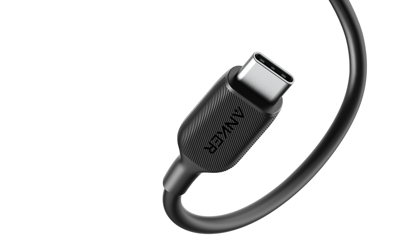 كابل Anker PowerLineIII USB-C to USB-C 100W Cable 1.8m  - Black with 1