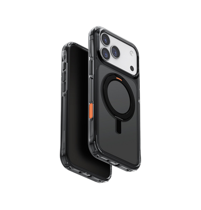 Uniq Swivix Hybrid Clear Case with 360° Rotating Kickstand for iPhone 17 Pro Max