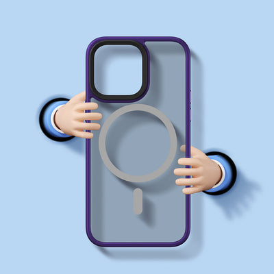 Benks Magnetic Mist Protective Case for iPhone 14 Pro Max - Purple