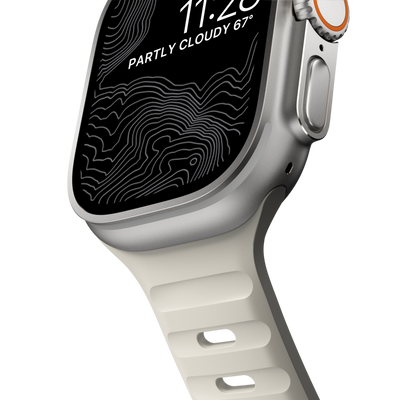 حزام رياضي مقاوم للماء نومات لساعة آبل 49mm / 46mm / 45mm