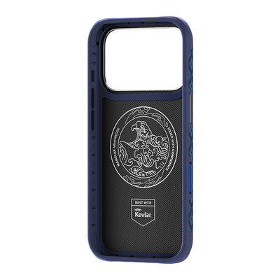 Benks ArmorGrid Edge X9 Case built with Kevlar® for iPhone 18 Pro / 18 Pro Max - Beyond Blue 