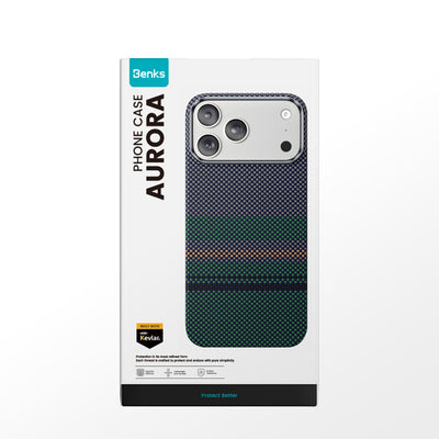 Benks Aurora Air C1 Case built with Kevlar® for iPhone 18 Pro Max - Retail packaging