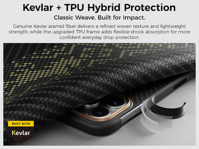 Benks Knight Pro Case built with Kevlar® for iPhone 18 Pro Max - features