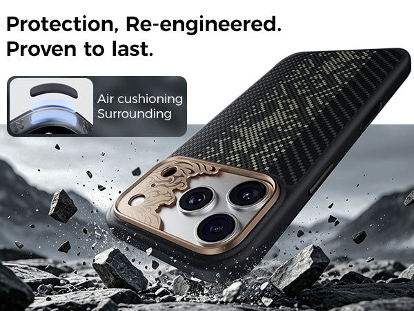 Benks Knight Pro Case built with Kevlar® for iPhone 18 Pro Max - features