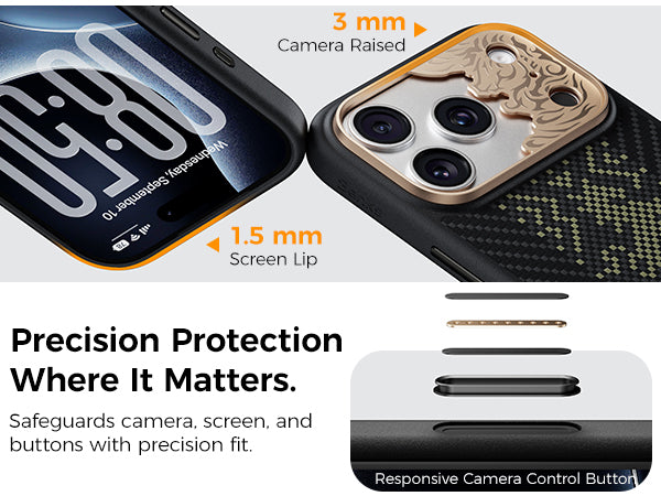 Benks Knight Pro Case built with Kevlar® for iPhone 18 Pro Max - features