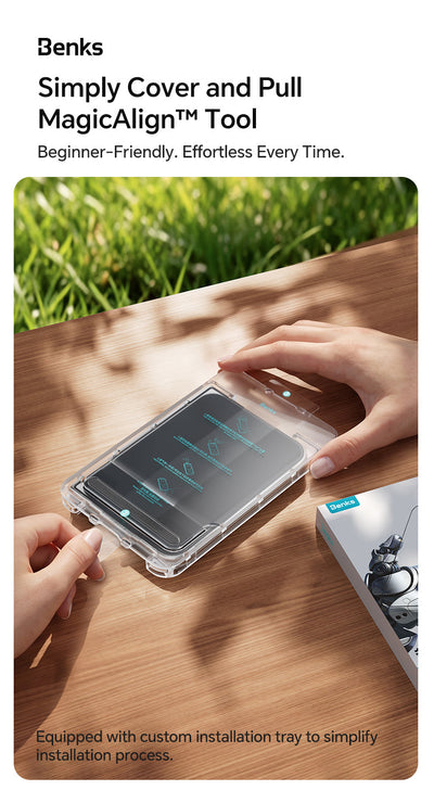 Benks Ultra Shield Plus HD Screen Protector for iPhone Duo - features