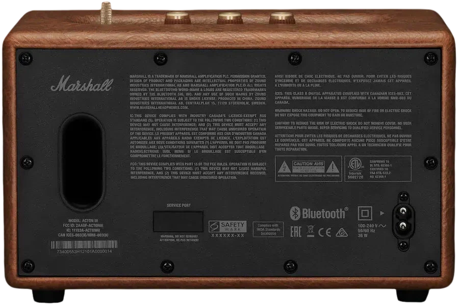 Marshall Acton III Premium Home Speaker