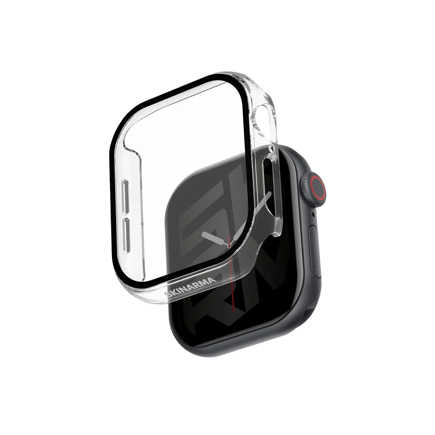 Skinarma GADO Slim Case with 9H Clear Screen Protector for Apple Watch Series 10 42mm