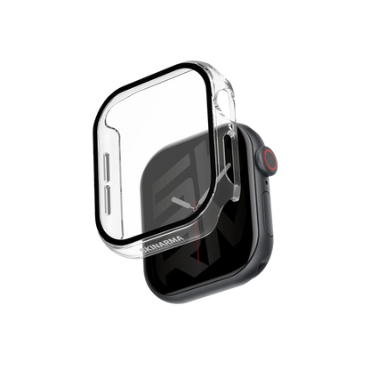 Skinarma GADO Slim Case with 9H Clear Screen Protector for Apple Watch Series 10 46mm