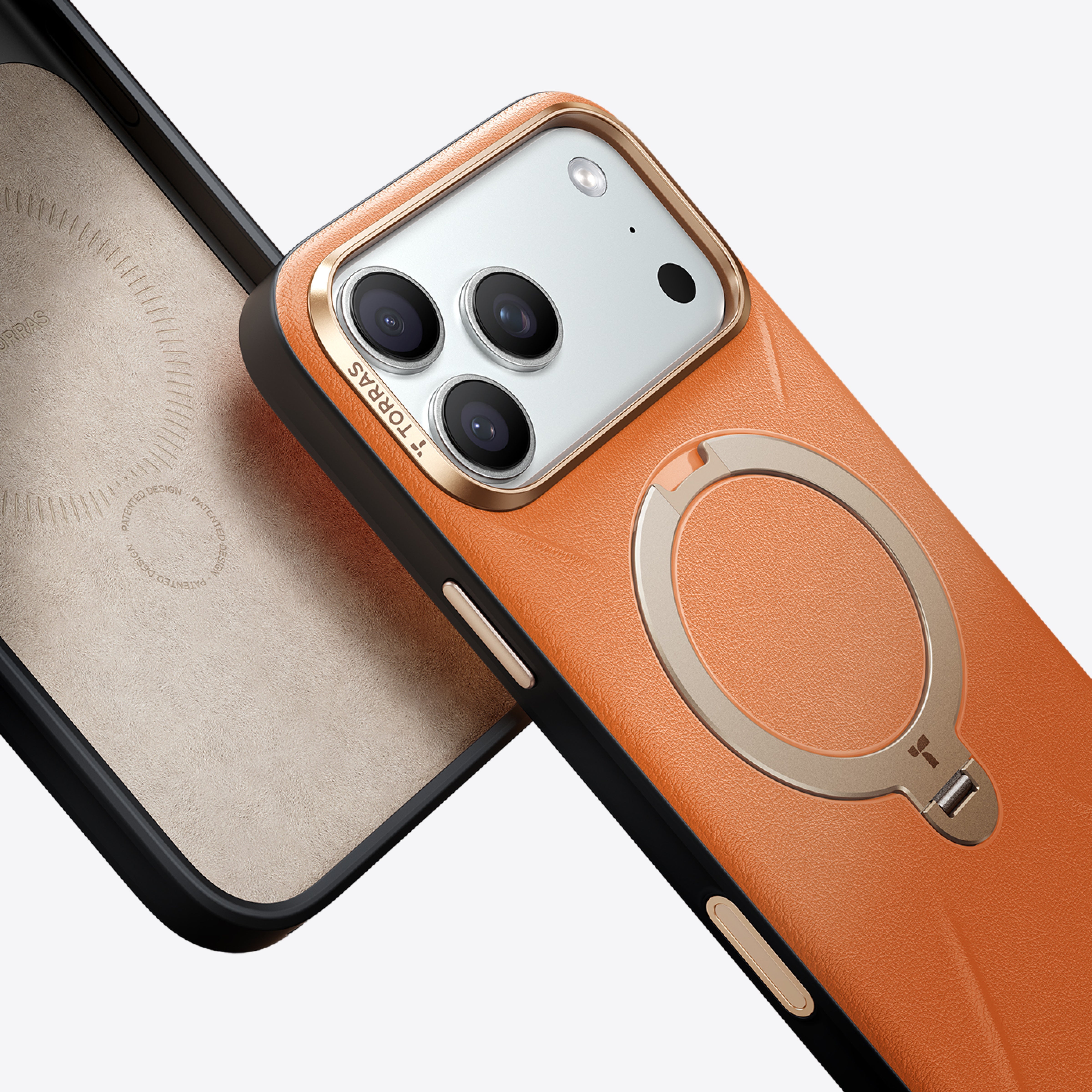 Torras Ostand Q3 VegSkin for iPhone 17 Pro Max / 17 Pro
