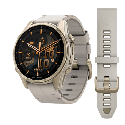 Fenix 8 43mm Soft Gold