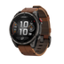Carbon Grey DLC with Leather + Silicone