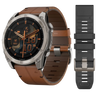 Bare Titanium Black (Leather + Silicone)