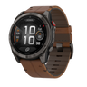 Carbon Grey DLC with Leather + Silicone
