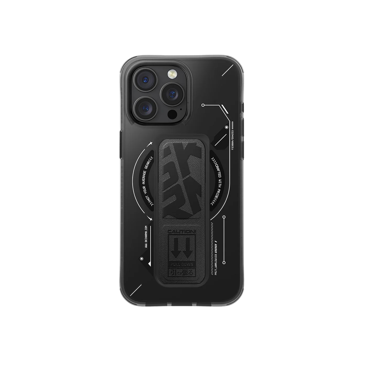 Skinarma HELIO Mag-Charge Case with Grip-Stand for iPhone 16 Pro