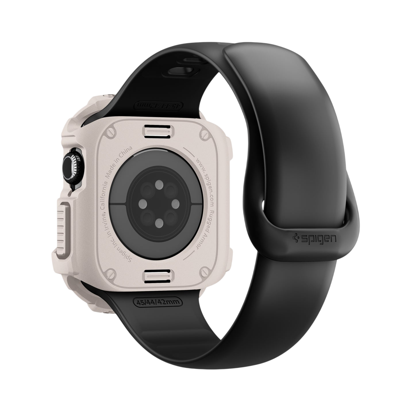 حافظة سبجن روجيد أرمور 2 لسلسلة ساعة آبل 11 / سلسلة 10 46mm