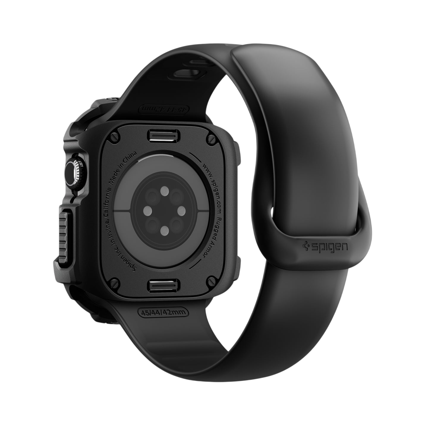 حافظة سبجن روجيد أرمور 2 لسلسلة ساعة آبل 11 / سلسلة 10 46mm