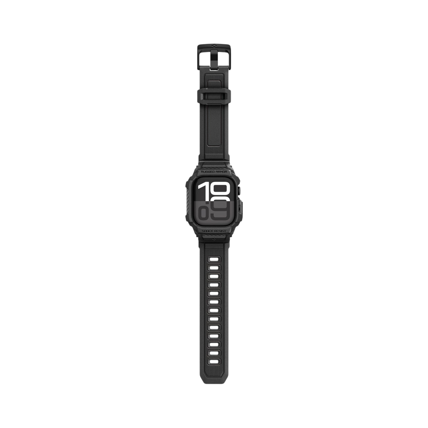 حافظة سبجن روجيد أرمور برو 2 + حزام لساعات أبل ووتش سيريز 11 / 10 46مم