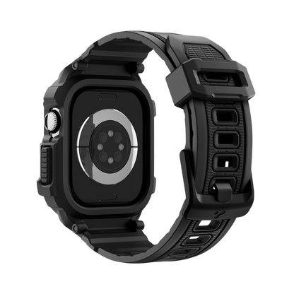 حافظة سبجن روجيد أرمور برو 2 + حزام لساعات أبل ووتش سيريز 11 / 10 46مم