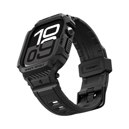 حافظة سبجن روجيد أرمور برو 2 + حزام لساعات أبل ووتش سيريز 11 / 10 46مم