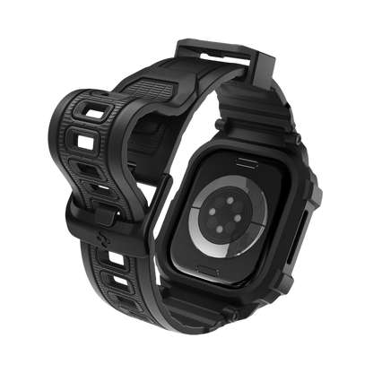 حافظة سبجن روجيد أرمور برو 2 + حزام لساعات أبل ووتش سيريز 11 / 10 46مم