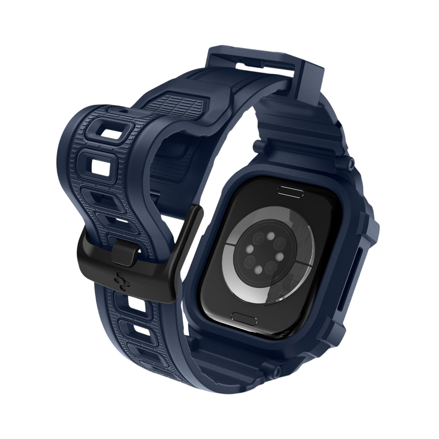 حافظة سبجن روجيد أرمور برو 2 + حزام لساعات أبل ووتش سيريز 11 / 10 46مم