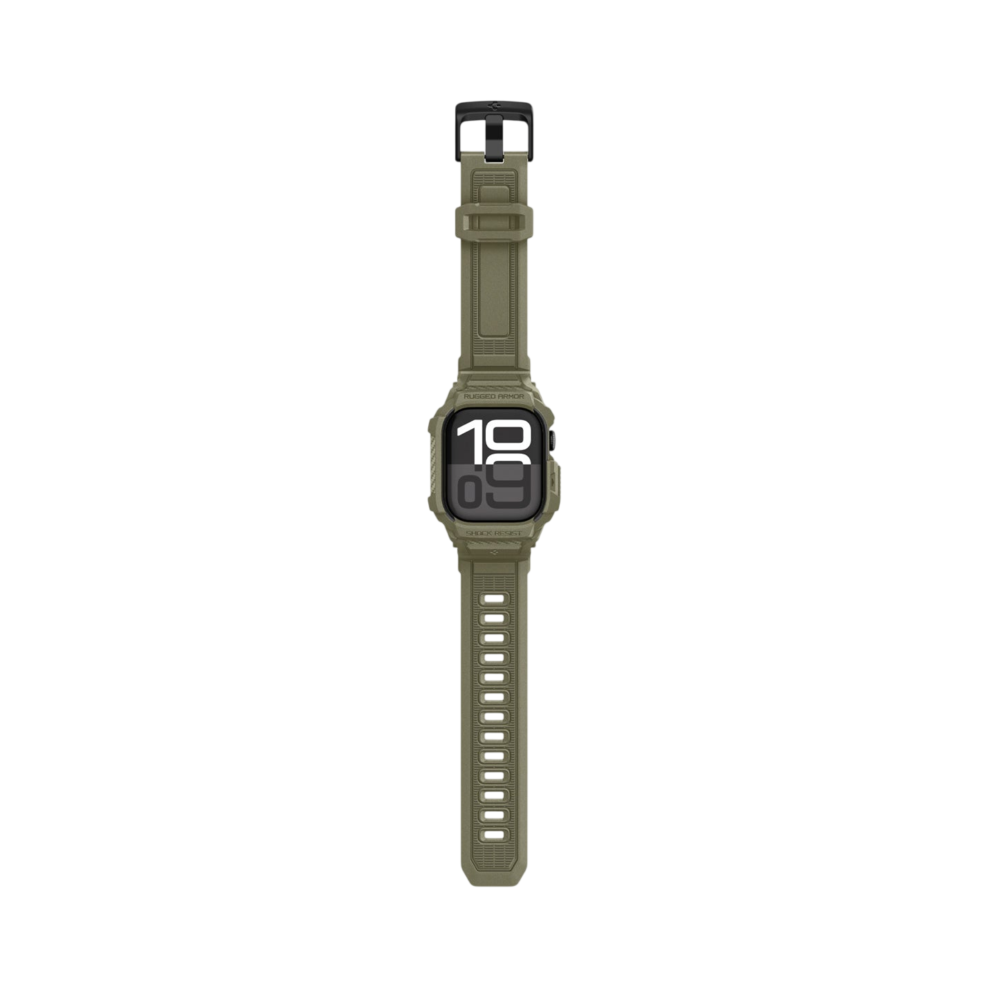 حافظة سبجن روجيد أرمور برو 2 + حزام لساعات أبل ووتش سيريز 11 / 10 46مم