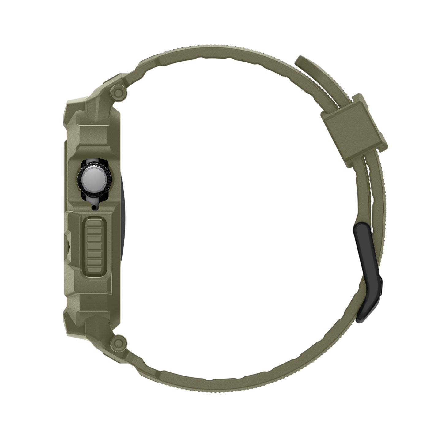 حافظة سبجن روجيد أرمور برو 2 + حزام لساعات أبل ووتش سيريز 11 / 10 46مم