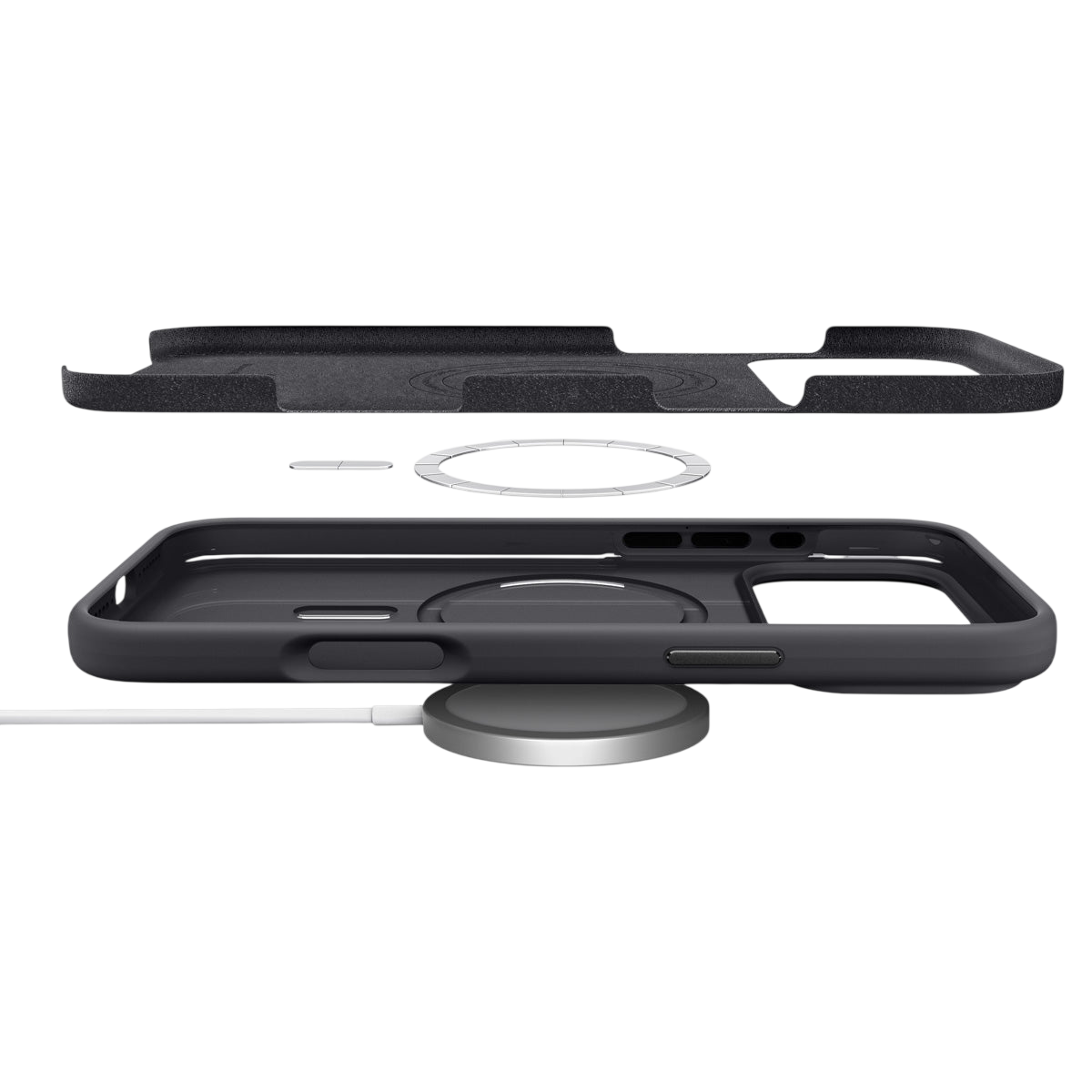 غلاف سبجن سيليكون فيت (ماج فيت) لآيفون 17 برو ماكس / آيفون 17 برو