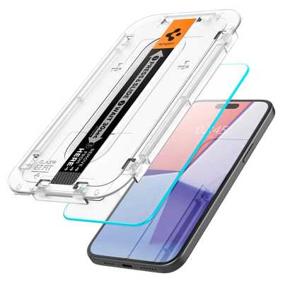 واقي شاشة سبجن آيفون 16 بلس / 15 بلس EZ FIT GLAS.tR - 1 عبوة