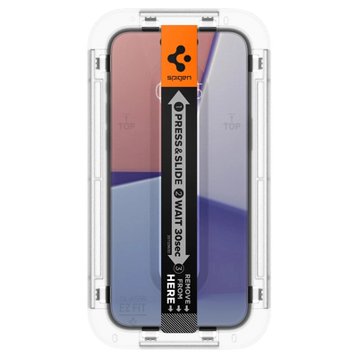 واقي شاشة سبجن آيفون 16 بلس / 15 بلس EZ FIT GLAS.tR - 1 عبوة